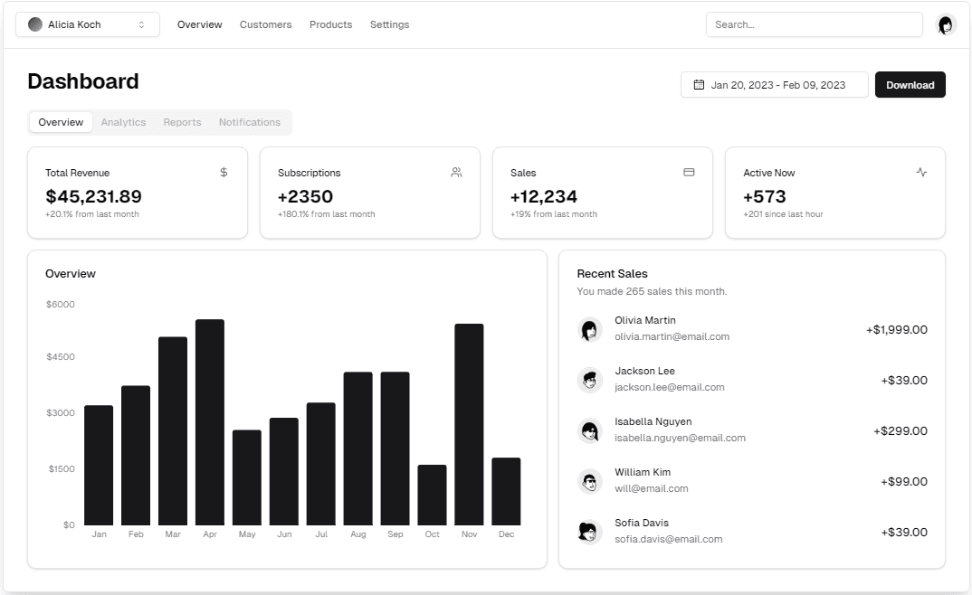 App screenshot 1